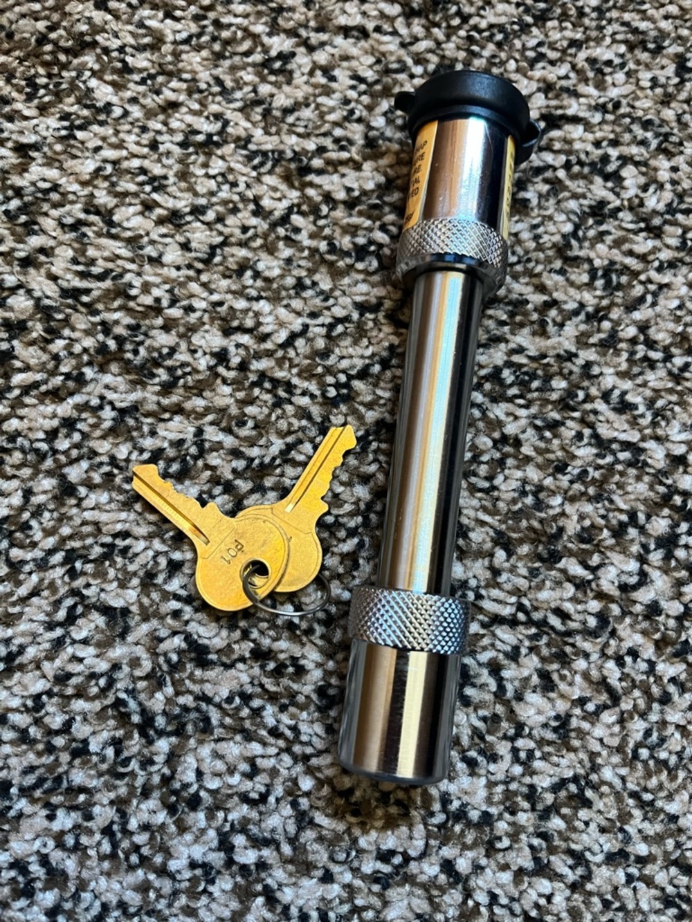 Blue Ox  Lock Pick Tubular Key Tool with Gold Keys